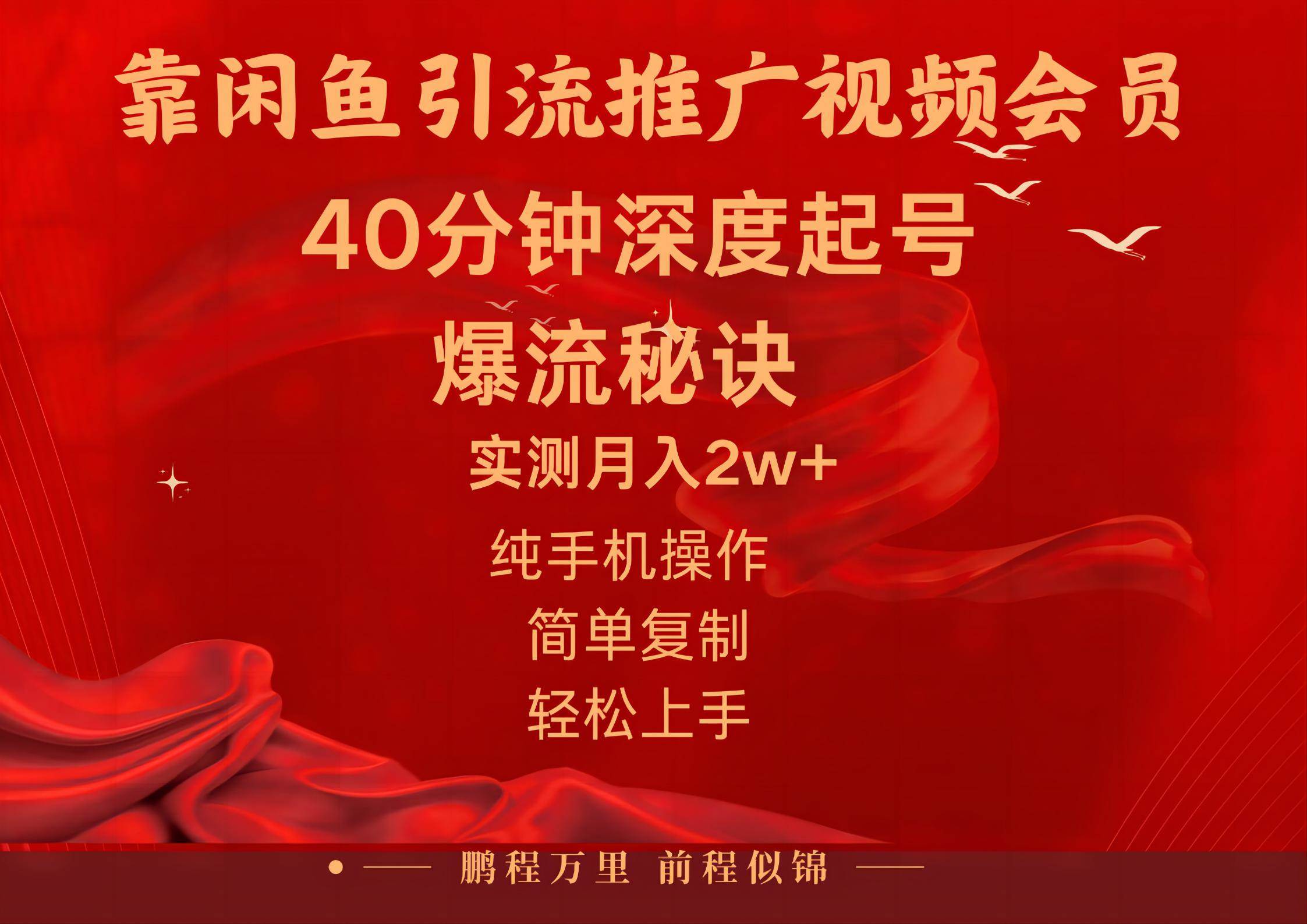 闲鱼暴力引流推广视频会员,能做到日入2W+,操作简单-翌晨科技网