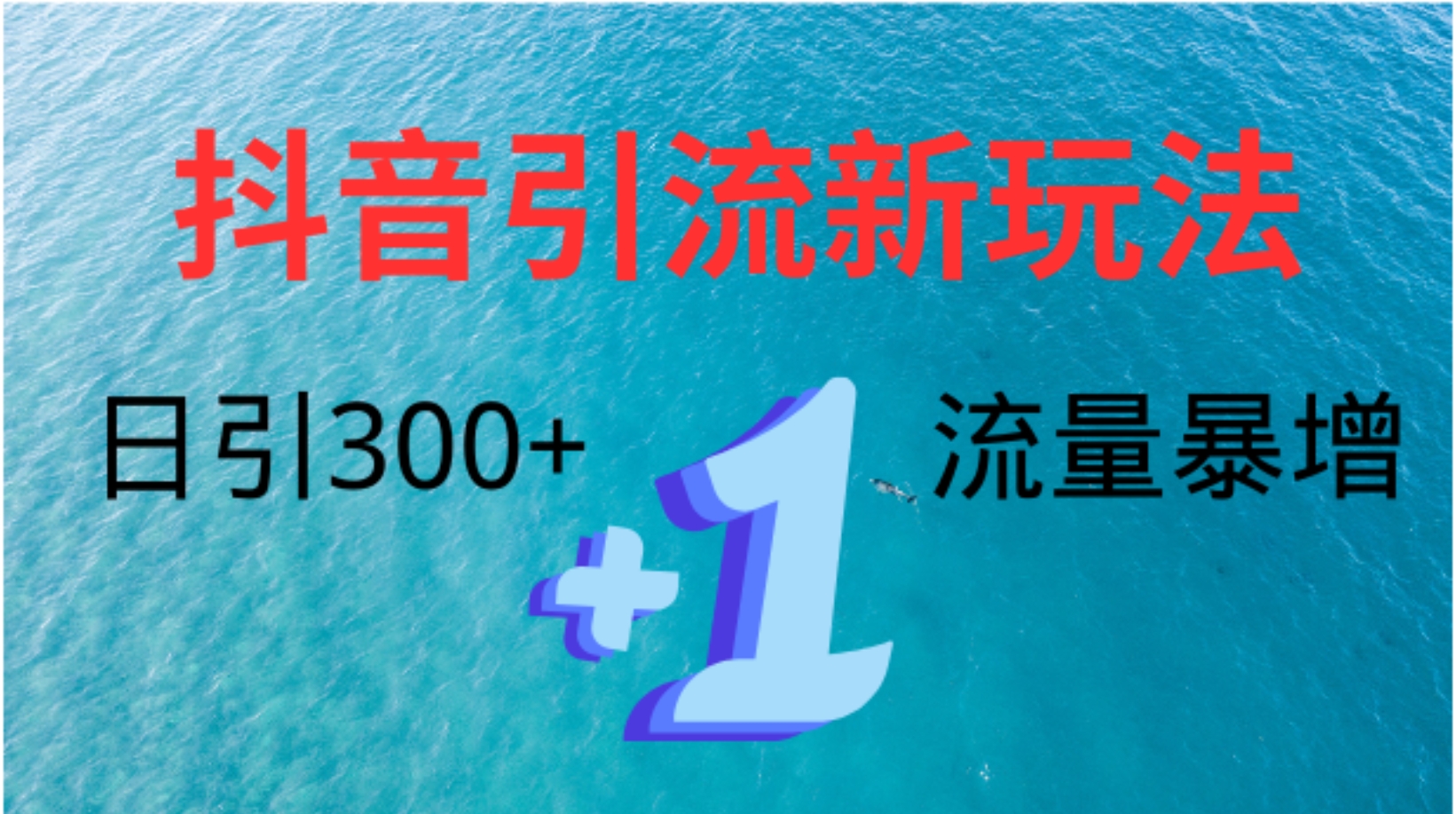 创业粉高效引流,抖音工具号玩法4.0,日引300+-翌晨科技网