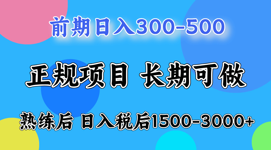 备战寒假,月入10万+,正规项目,常年可做-翌晨科技网