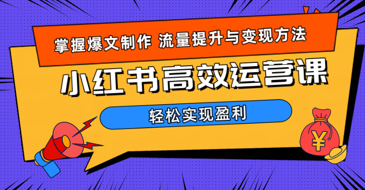价值980小红书运营操作指南-翌晨科技网