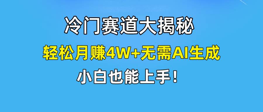 快手无脑搬运冷门赛道视频“仅6个作品 涨粉6万”轻松月赚4W+-翌晨科技网