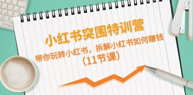 小红书突围特训营，带你玩转小红书，拆解小红书如何赚钱（11节课）-翌晨科技网