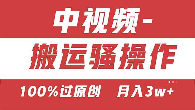 【中视频新思路】双重去重100%过原创，无脑搬运一键多渠道发布，一人可...-翌晨科技网