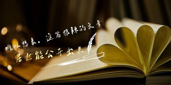 某付费文章《难以 想象，这篇狠辣的文章，居然能公开出来》-翌晨科技网