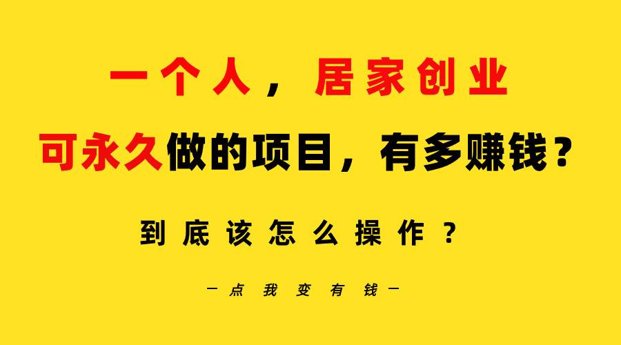 一个人，居家创业：B站每天10分钟，单账号日引创业粉100+，月稳定变现5W...-翌晨科技网