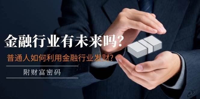 某付费文章：金融行业有未来吗？普通人如何利用金融行业发财?(附财富密码)-翌晨科技网
