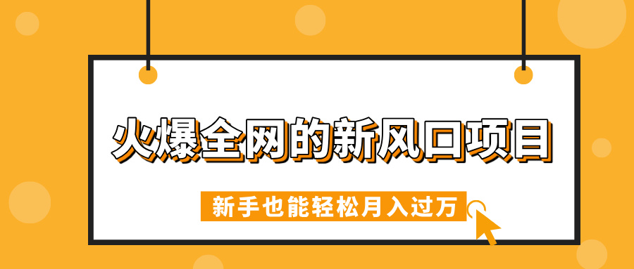火爆全网的新风口项目，借助人工智能AI算命，精准预测命运，新手也能轻松月入过万-翌晨科技网