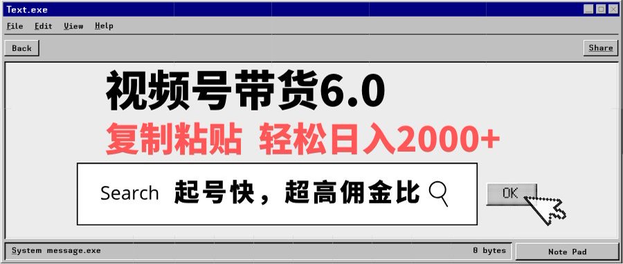 视频号带货6.0玩法,短视频打爆直播间纯自然流,不付费,条条作品上热门,爆率100%,新手小白轻松日入2000+保姆级教程-翌晨科技网