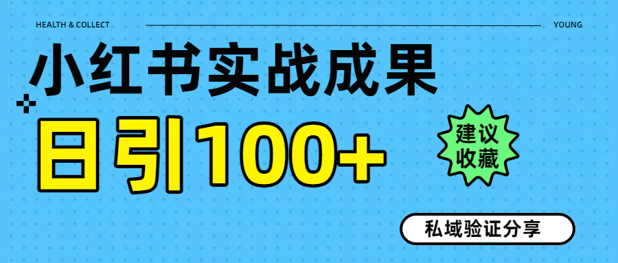 实战成果！小红书图文引流日引100+私域流量经验分享-翌晨科技网