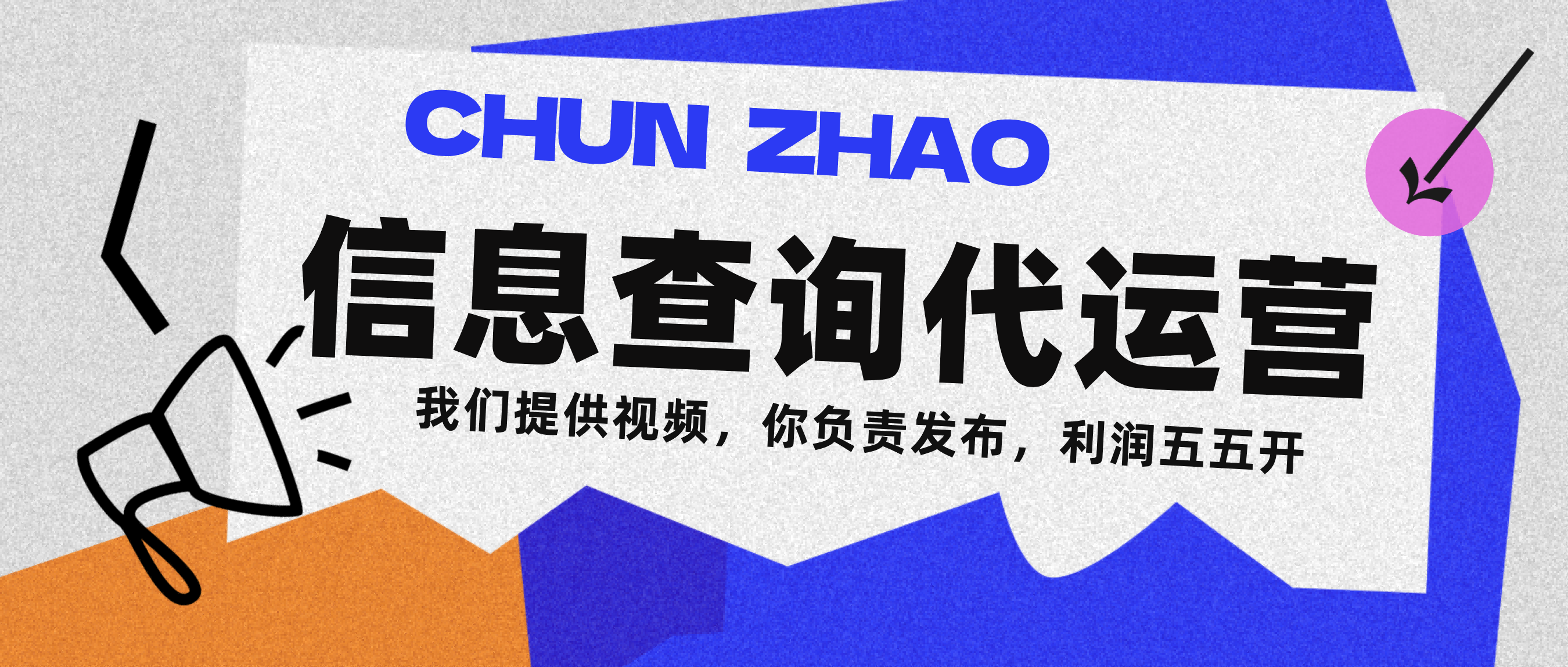 信息查询代运营小众蓝海爆款项目，每天发发视频，单日稳定变现500+-翌晨科技网