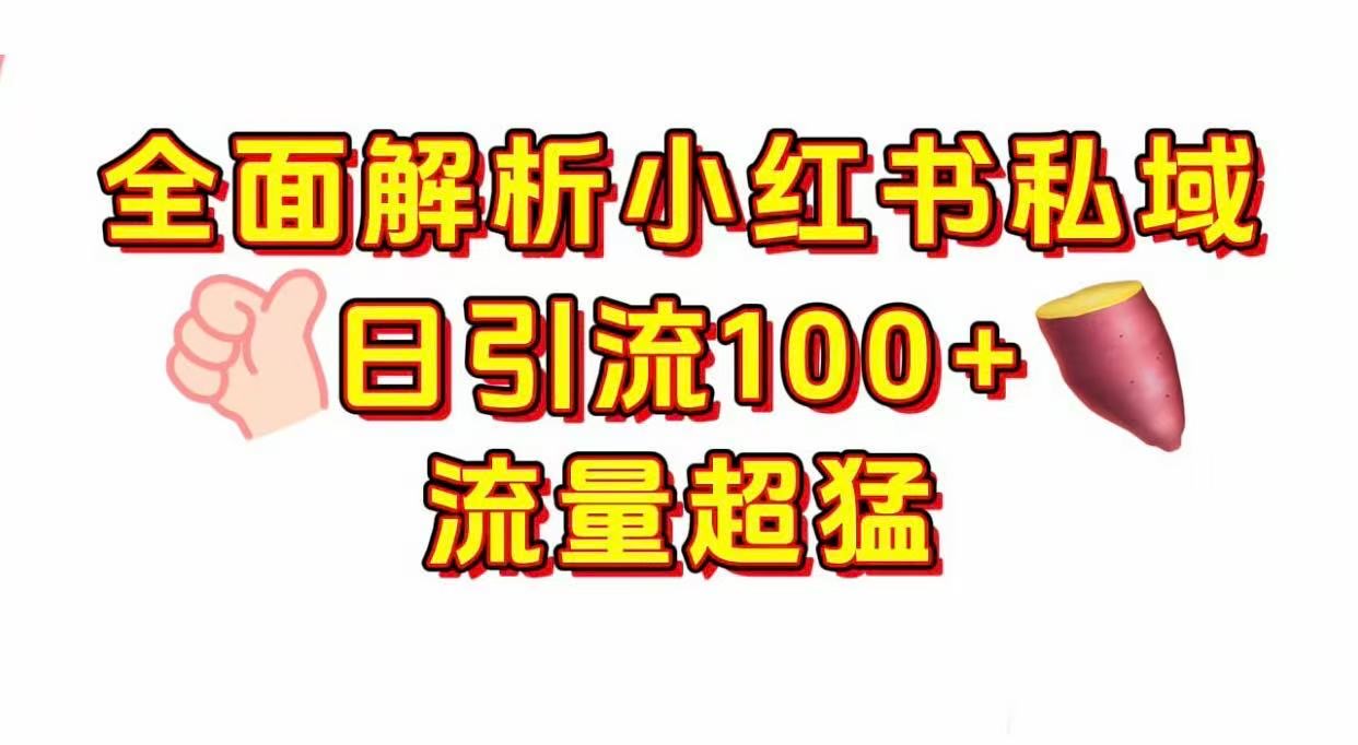 小红书私域引流 每天加100+-翌晨科技网