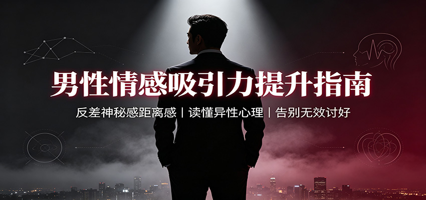 男性情感吸引力提升指南：反差神秘感距离感，读懂异性心理，告别无效讨好-翌晨科技网