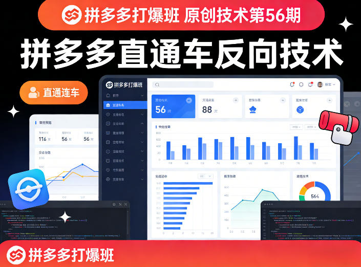 《拼多多打爆班》原创技术第56期，拼多多直通车反向技术-翌晨科技网