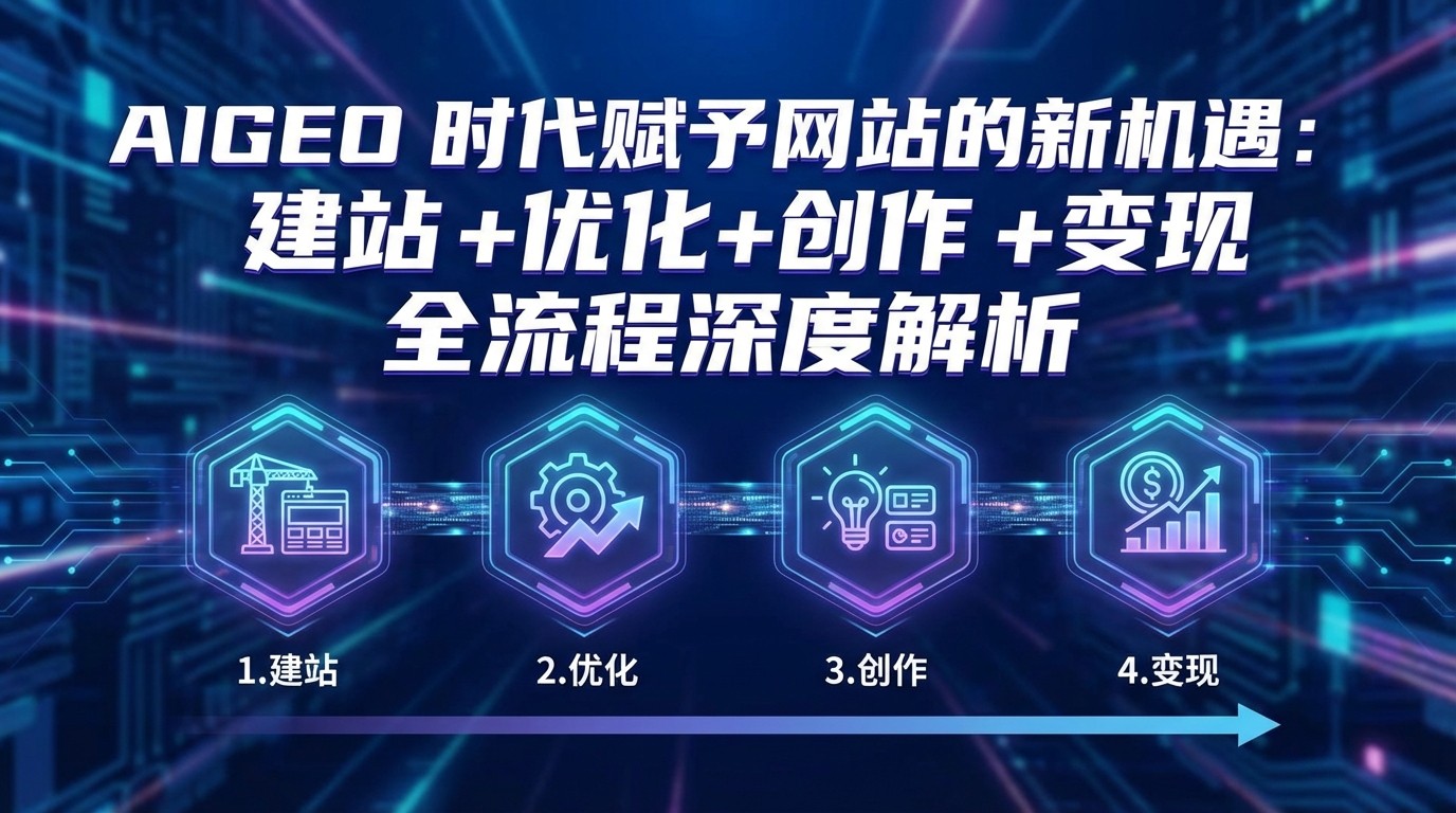 AIGEO+时代赋予网站的新机遇：建站+优化+创作+变现+全流程深度解析-翌晨科技网