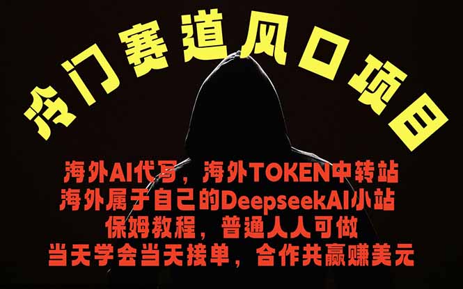 （18714期）冷门赛道风口项目 海外AI代写！0成本运作完全免费！当天注册当天接单，接单接到手抽筋，无脑...-翌晨科技网