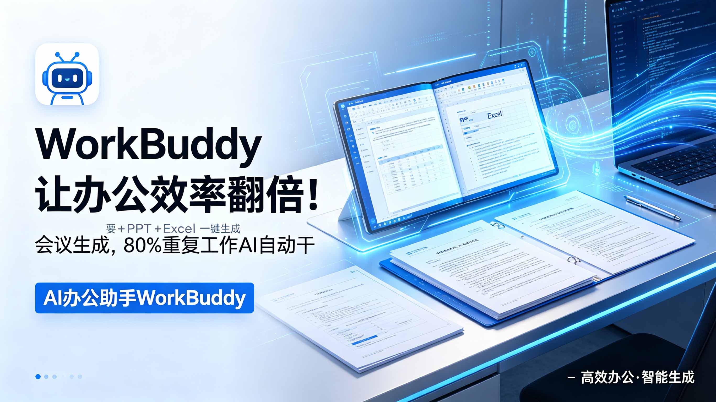 （18859期）WorkBuddy让办公效率翻倍！会议纪要+PPT+Excel一键生成，80%重复工作AI自动干-翌晨科技网