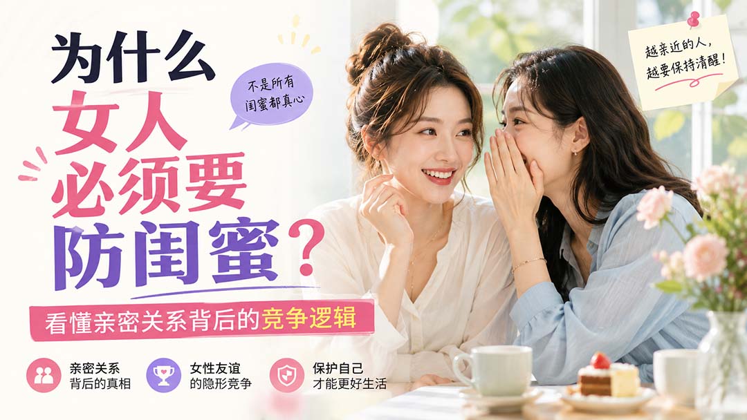（20114期）付费文章：为什么女人必须要防闺蜜？看懂亲密关系背后的竞争逻辑-翌晨科技网