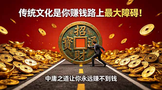 （18872期）付费文章：传统文化是你赚钱路上最大障碍！中庸之道让你永远赚不到钱-翌晨科技网