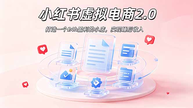 （19033期）2026 年最强风口掘金项目：AI小红书虚拟电商，布局搜索流量，每日躺赚500+-翌晨科技网