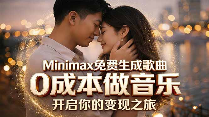 （18401期）Minimax免费生成歌曲实测！0成本做音乐，说唱流行Lofi一键生成-翌晨科技网