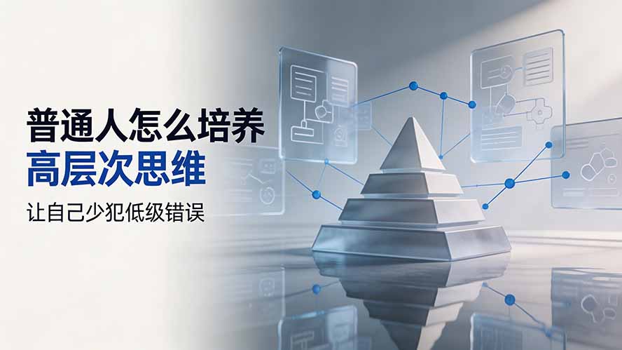 （19637期）付费文章：普通人怎么培养高层次思维，让自己少犯低级错误-翌晨科技网