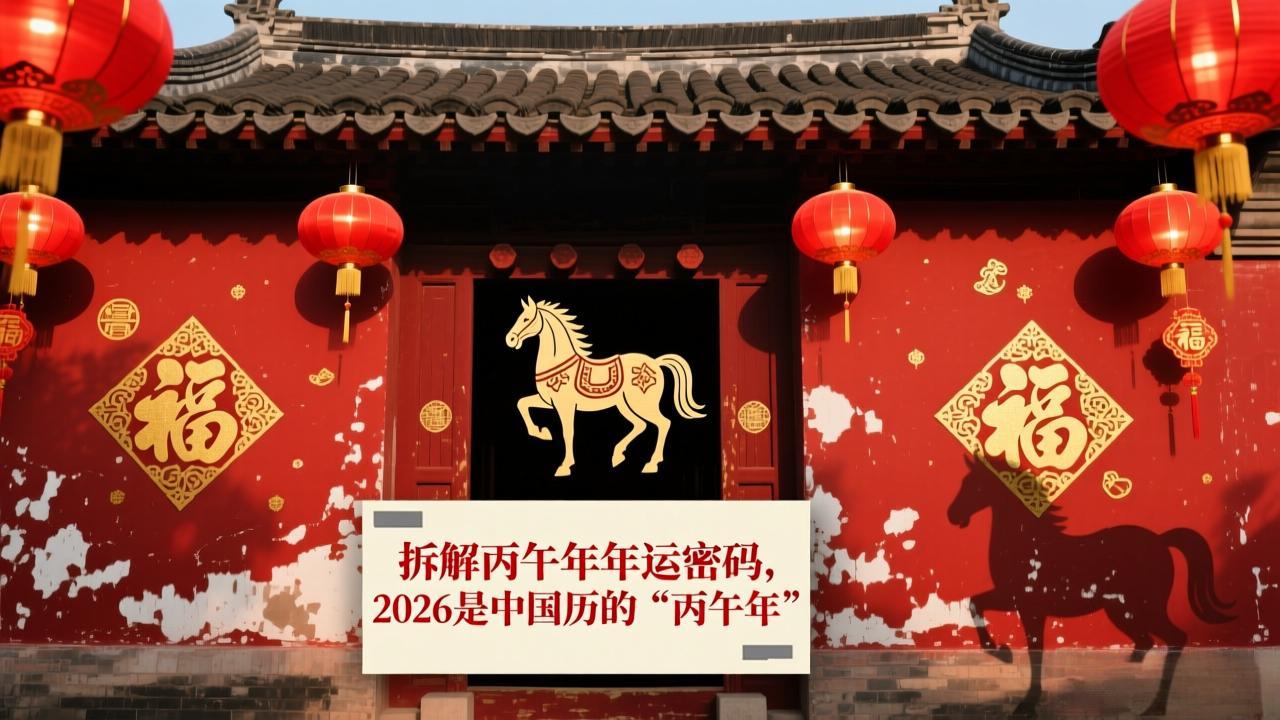 （17038期）付费文章：拆解丙午年年运密码，2026是中国历的“丙午年”-翌晨科技网