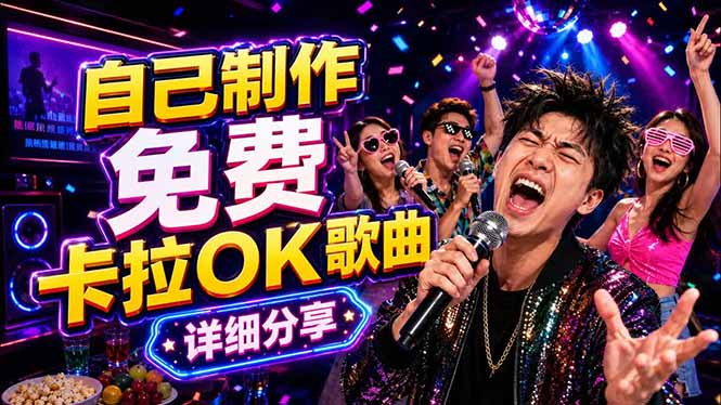 （18610期）免费卡拉OK歌曲制作全攻略：音轨分离字幕制作，零基础快速做出专业K歌视频-翌晨科技网
