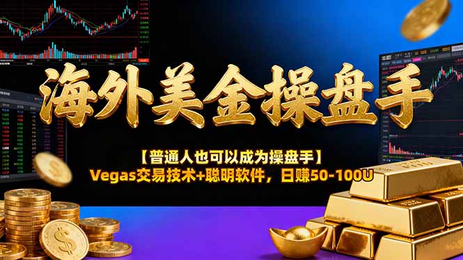 （17253期）AI美金操盘手技术【普通人也可以成为操盘手】Vegas交易技术+聪明软件，日赚50-100U-翌晨科技网