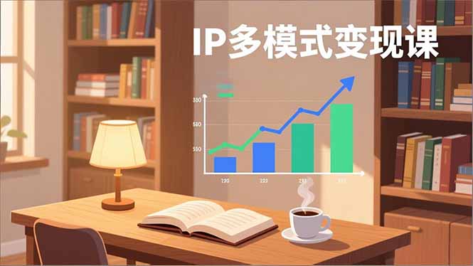 （17014期）IP多模式变现课，广告分成、种草激励、Live图带货，开拓多元收入，副业稳定月入过万-翌晨科技网