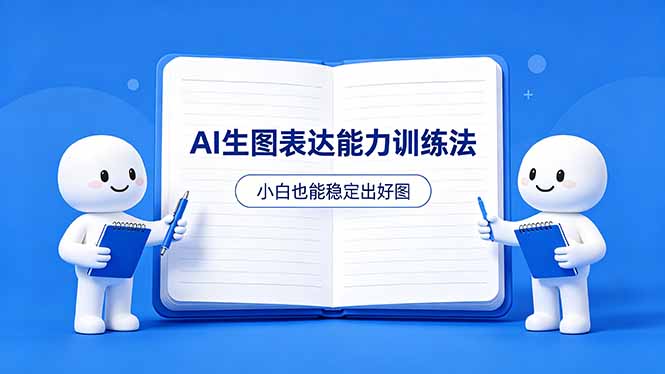 （18377期）AI生图不是做漂亮图，而是表达能力。这套方法让小白也能稳定出好图-翌晨科技网