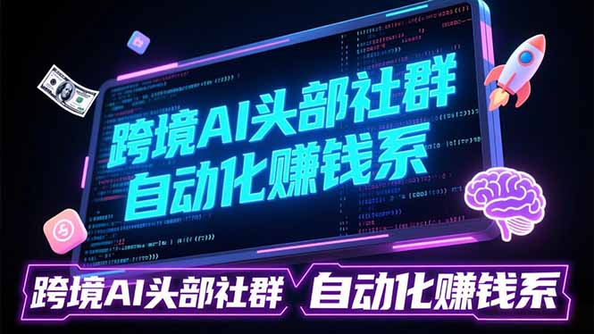 （17255期）跨境AI头部社群前沿精选：聚焦可落地的AI实战经验，快速构建你的自动化赚钱系-翌晨科技网