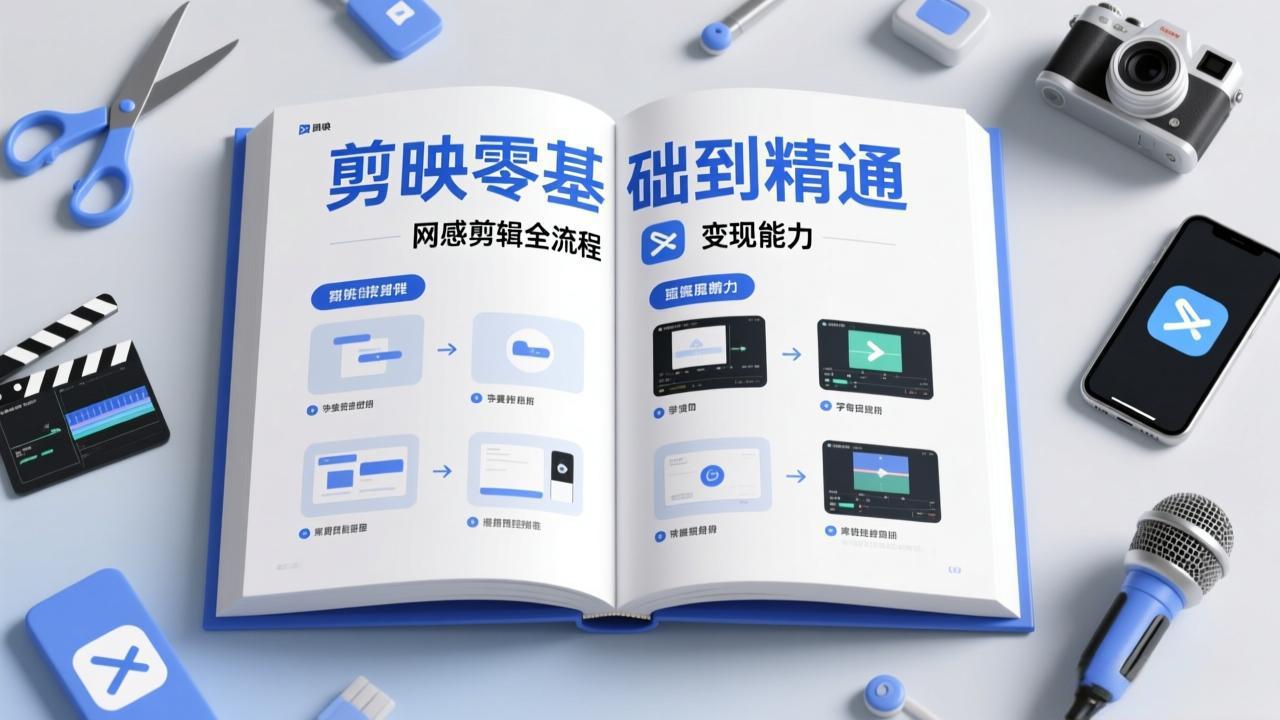 （17473期）剪映零基础也能快速上手，从入门到精通掌握网感剪辑全流程，掌握能直接变现的剪辑能力-翌晨科技网