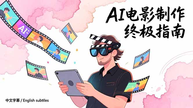（17130期）AI电影制作终极指南：从创意到成片，系统掌握智能影视全流程实战课（中英字幕）-翌晨科技网