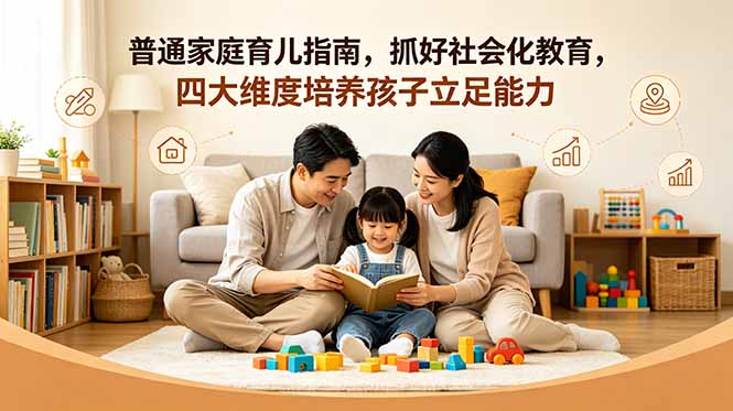 （18755期）付费文章：普通家庭育儿指南，抓好社会化教育，四大维度培养孩子立足能力-翌晨科技网