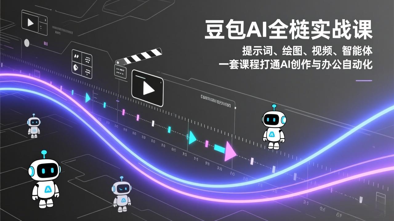 （17385期）豆包AI全栈实战课：提示词、绘图、视频、智能体，一套课程打通AI创作与办公自动化-翌晨科技网