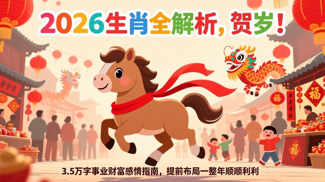 （17428期）付费文章：贺岁！2026生肖全解析，3.5万字事业财富感情指南，提前布局一整年顺顺利利-翌晨科技网