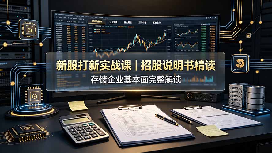 (19255期)付费文章:新股打新实战课|招股说明书精读,存储企业基本面完整解读-翌晨科技网