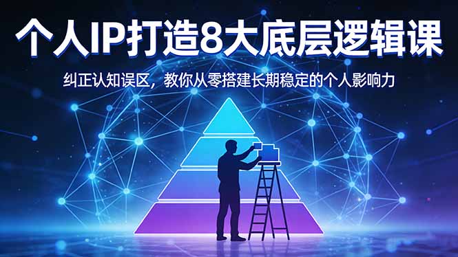 （17811期）付费文章：个人IP打造8大底层逻辑课：纠正认知误区，教你从零搭建长期稳定的个人影响力-翌晨科技网