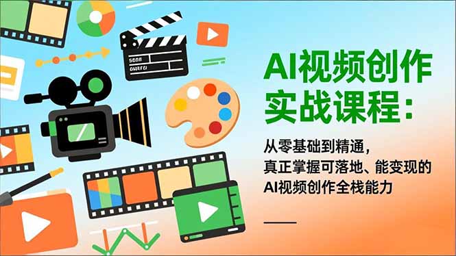 （16997期）AI视频创作实战课程：从零基础到精通，真正掌握可落地、能变现的AI视频创作全栈能力-翌晨科技网