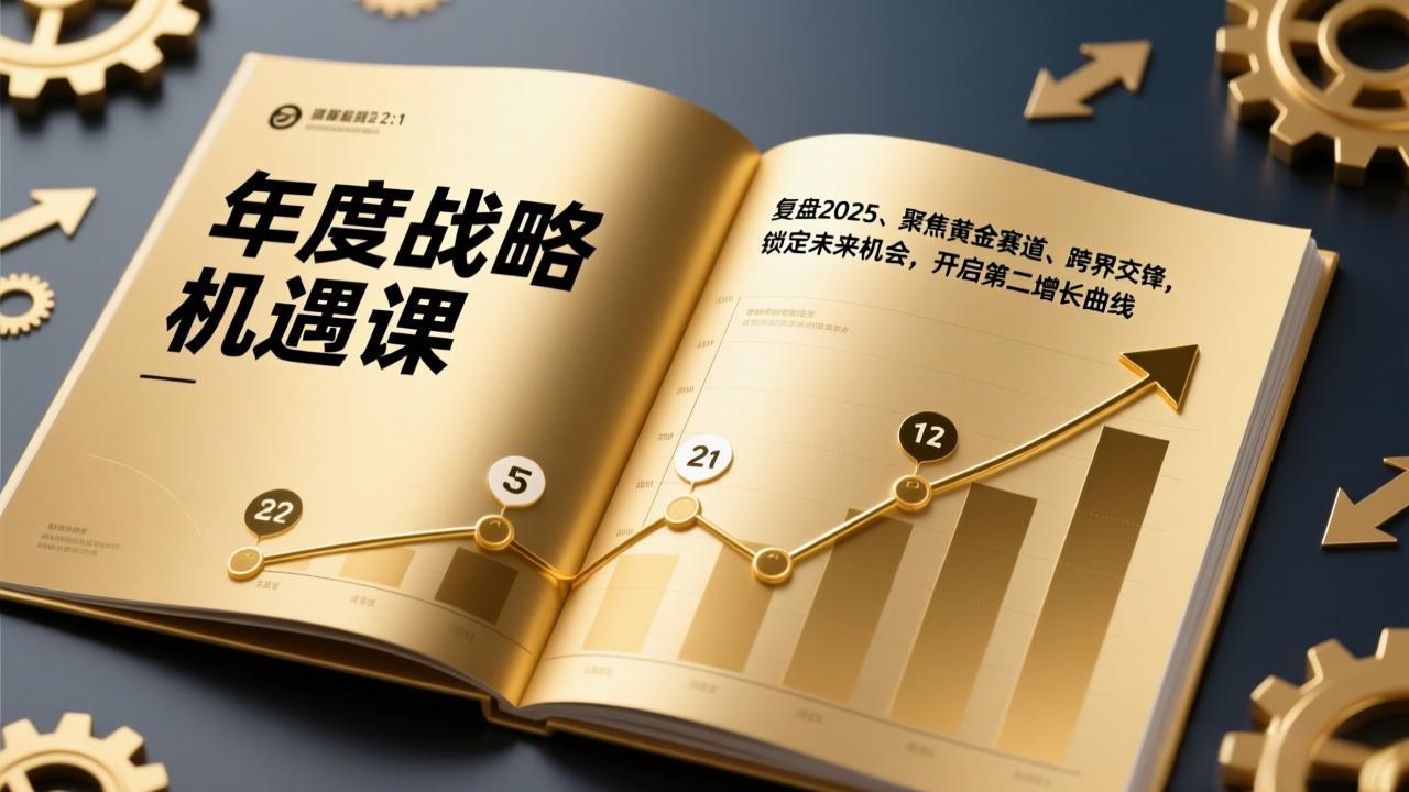 （17077期）年度战略机遇课，复盘2025、聚焦黄金赛道、跨界交锋，锁定未来机会，开启第二增长曲线-翌晨科技网
