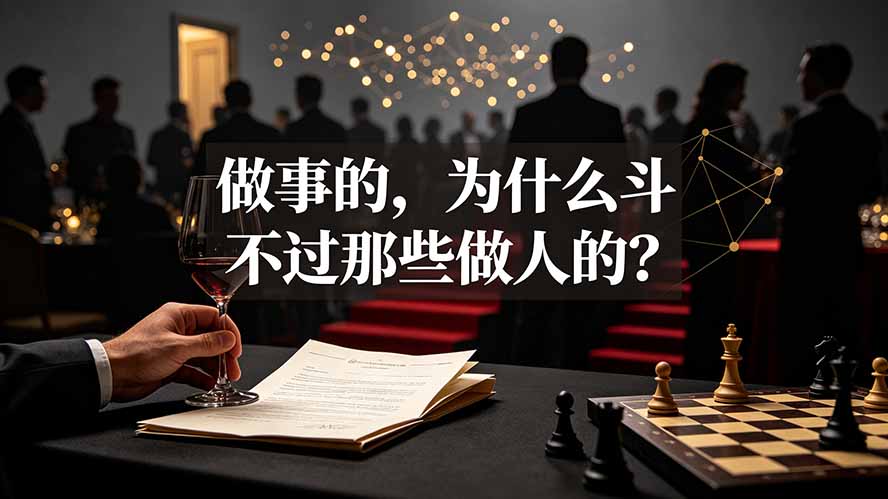 （19414期）付费文章：做事的，为什么斗不过那些做人的？-翌晨科技网