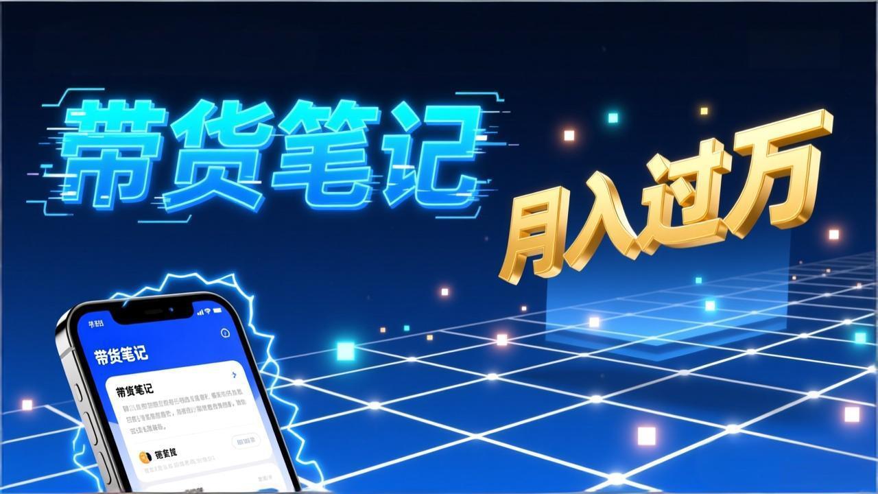 （17229期）小红书爆款笔记带货实战：拆解封面标题正文全要素，手把手教你单篇笔记带货月入过万-翌晨科技网