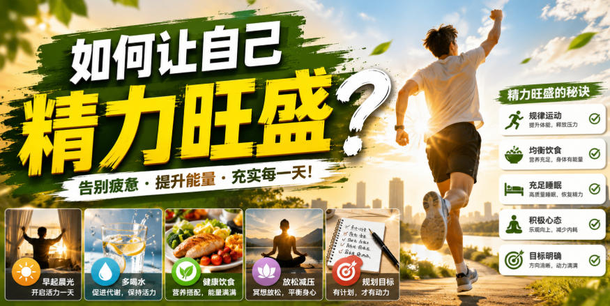 付费文章：如何让自己精力旺盛？-翌晨科技网
