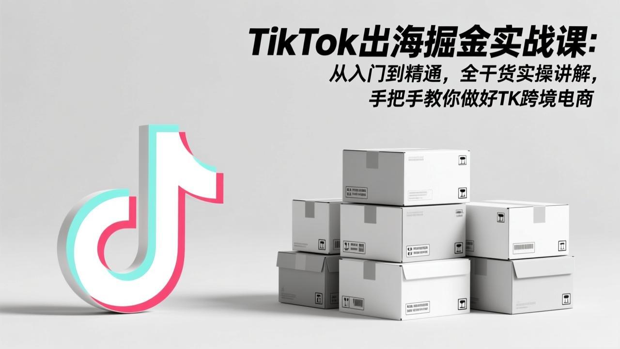 （17368期）TikTok出海掘金实战课：从入门到精通，全干货实操讲解，手把手教你做好TK跨境电商-翌晨科技网