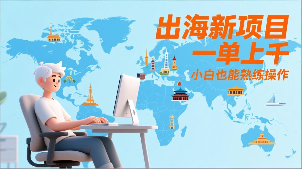 (17534期)出海新项目,一单上千,小白也能熟练操作-翌晨科技网