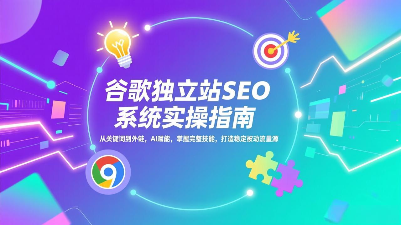 （17263期）谷歌独立站SEO系统实操(更新)：从关键词到外链，AI赋能，掌握完整技能，打造稳定被动流量源-翌晨科技网