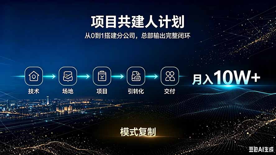 （20037期）做项目被割了100w。半年翻身。 合伙人月入10W的收入计划-翌晨科技网