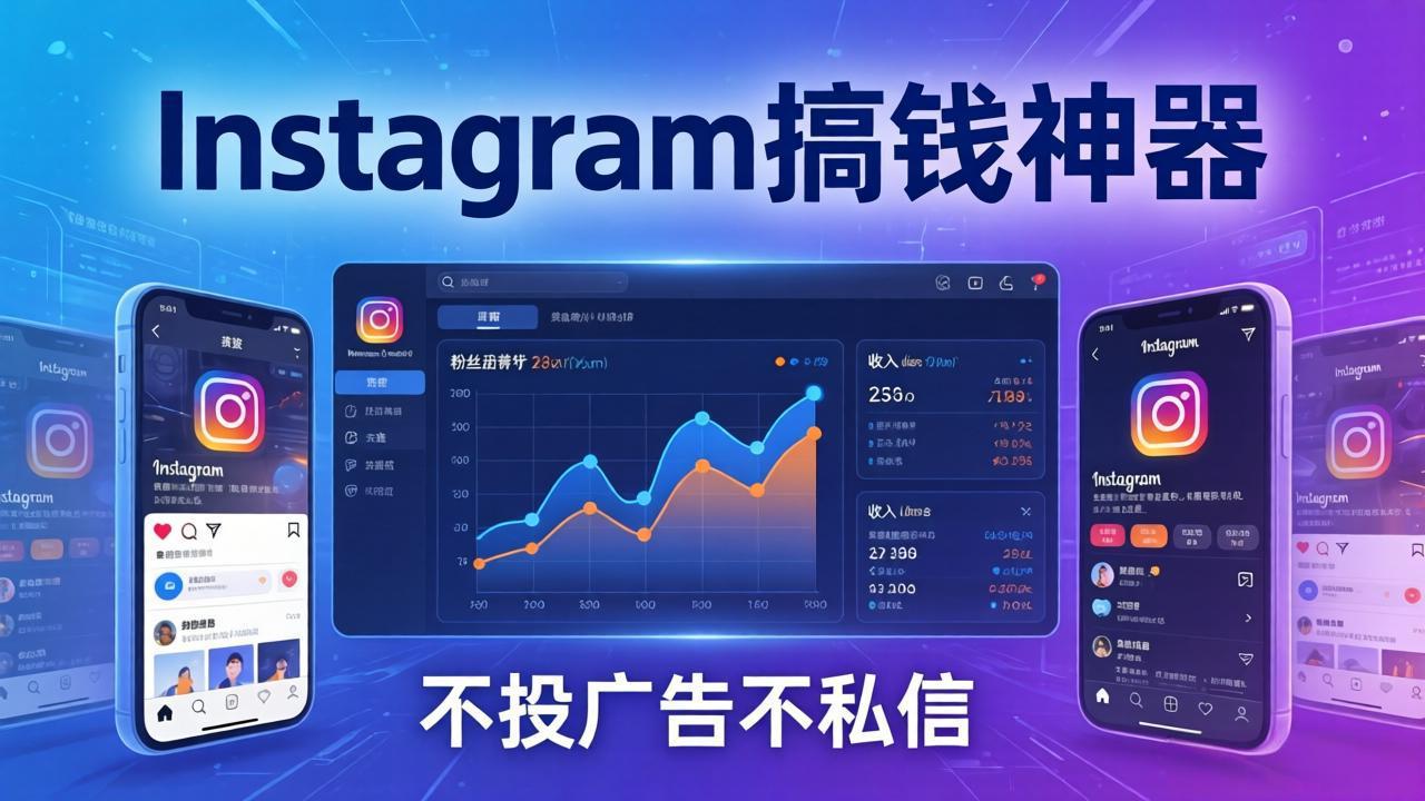 （17731期）Instagram搞钱神器：月涨6万粉+月入5万刀，不投广告不私信，靠算法+低价产品-翌晨科技网