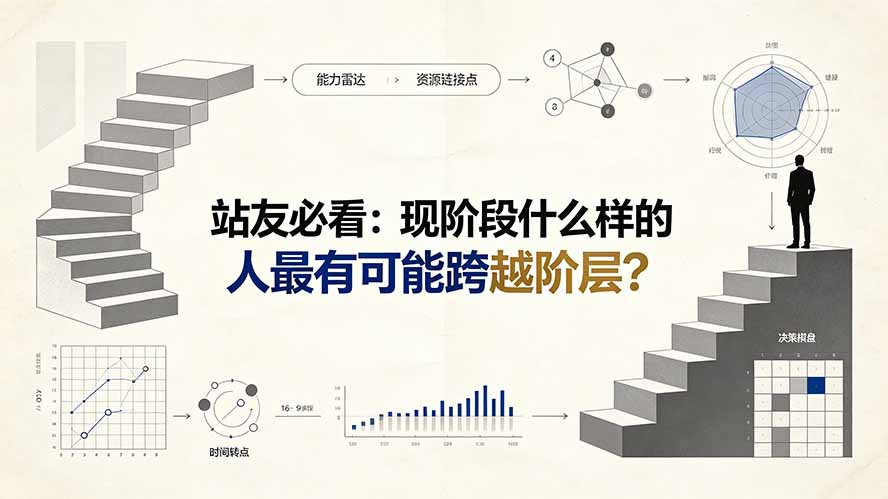 （19475期）付费文章：站友必看：现阶段什么样的人最有可能跨越阶层?-翌晨科技网