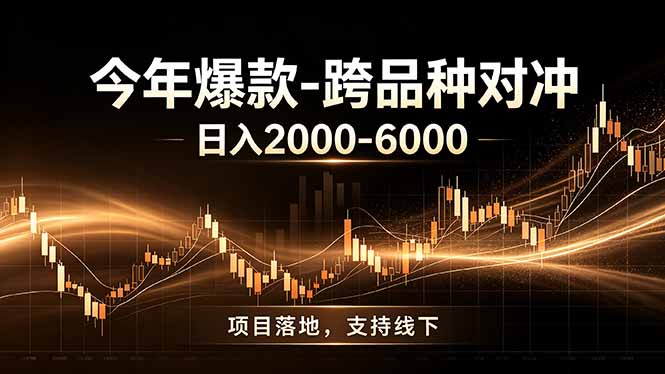 （19179期）全新跨品种对冲模式上线！日稳定盈利 2000-6000，合规长久可批量放大-翌晨科技网
